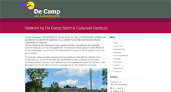 Desktop Screenshot of decamp.nl